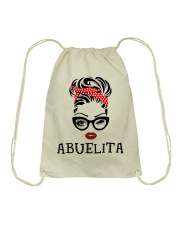 GIRL ABUELITA Drawstring Bag tile