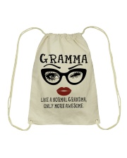 GIRL-GRAM GRAMMA Drawstring Bag tile