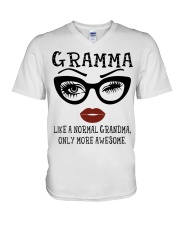 GIRL-GRAM GRAMMA V-Neck T-Shirt tile