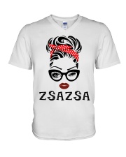 GIRL ZSAZSA V-Neck T-Shirt tile
