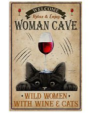 Wine And Cats Vertical 1 16x24 Poster front