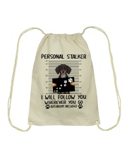 PERSONAL STALFER DOG 8A Drawstring Bag tile