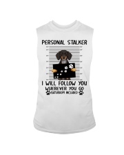 PERSONAL STALFER DOG 8A Sleeveless Tee tile
