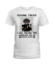 PERSONAL STALFER DOG 8A Ladies T-Shirt tile