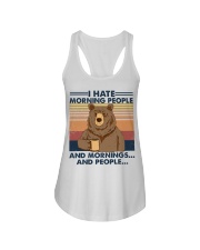 Camping I Hate Morning People Ladies Flowy Tank tile