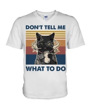 CAT 5 V-Neck T-Shirt thumbnail