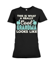 This Is What A REALLY Cool Grandma Looks Like Premium Fit Ladies Tee thumbnail