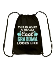 This Is What A REALLY Cool Grandma Looks Like Drawstring Bag thumbnail