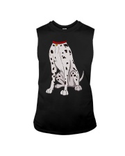Dalmatian Costume T-Shirt for Halloween Dog Animal Sleeveless Tee thumbnail