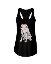 Dalmatian Costume T-Shirt for Halloween Dog Animal Ladies Flowy Tank thumbnail