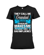 They Call Me Grandad Partner In Crime Funny Tshirt Premium Fit Ladies Tee thumbnail