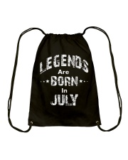 Legends Are Born In July Long Sleeve T-Shirt Drawstring Bag thumbnail