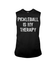 Pickleball Is My Therapy T-shirt Sleeveless Tee thumbnail