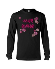5 Bling Pink Diamond Paparazzi Reverse Text Live M Long Sleeve Tee thumbnail