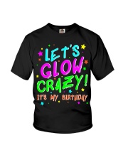 Glow Party Birthday TShirt Funny Cute B-Day Party Youth T-Shirt tile