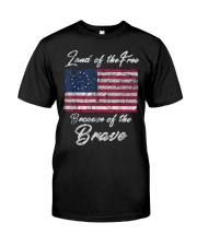 Patriotic Betsy Ross American Flag Shirt with 13 S Premium Fit Mens Tee thumbnail