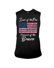 Patriotic Betsy Ross American Flag Shirt with 13 S Sleeveless Tee thumbnail