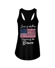 Patriotic Betsy Ross American Flag Shirt with 13 S Ladies Flowy Tank thumbnail