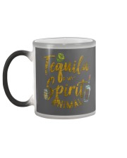 Tequila Is My Spirit Animal Cinco De Mayo Men Color Changing Mug color-changing-left