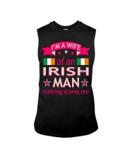 Wife Of Irish Man Nothing Scares Me Valentine Tees Sleeveless Tee thumbnail