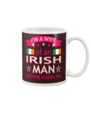 Wife Of Irish Man Nothing Scares Me Valentine Tees Mug thumbnail