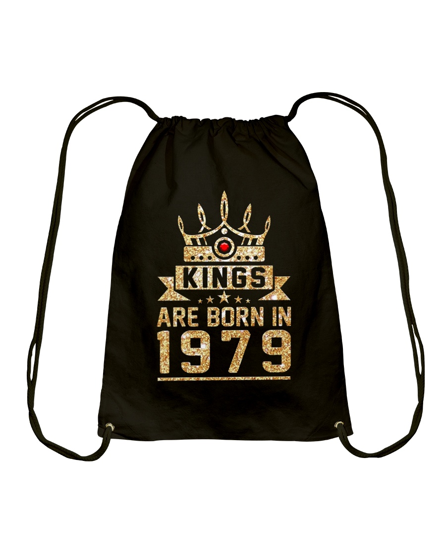 Kings born in 1979 39th Birthday Gift 39 years old Drawstring Bag