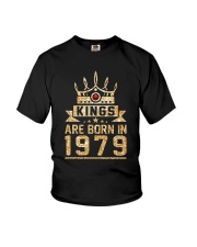 Kings born in 1979 39th Birthday Gift 39 years old Youth T-Shirt thumbnail