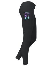 Girls 6th Birthday Shirt - This Mermaid is 6 Ladies Leggings tile