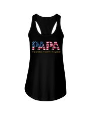 Mens Mens Papa The Veteran The Myth The Legend Ladies Flowy Tank thumbnail