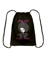 I'm a July Girl Shirt Funny Birthday T-Shirt for W Drawstring Bag thumbnail