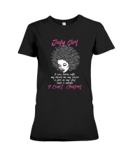 I'm a July Girl Shirt Funny Birthday T-Shirt for W Premium Fit Ladies Tee thumbnail