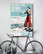 you don't stop skiing 11x17 Poster lifestyle-poster-7