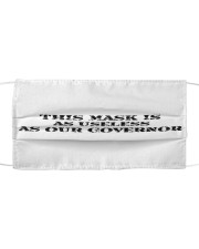 Useless governor mask Cloth face mask front