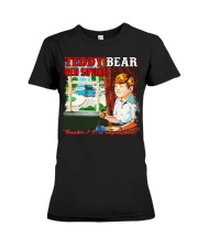 IS ANYONE THERE Premium Fit Ladies Tee thumbnail