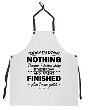 Today I'm doing nothing Apron tile