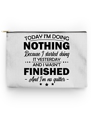 Today I'm doing nothing Accessory Pouch tile