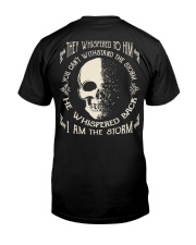 He Whispered Back I am the Storm - Skull Premium Fit Mens Tee thumbnail