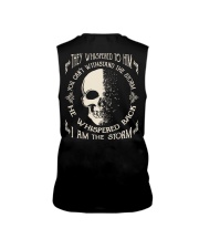 He Whispered Back I am the Storm - Skull Sleeveless Tee thumbnail