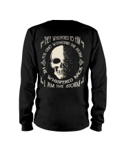 He Whispered Back I am the Storm - Skull Long Sleeve Tee thumbnail
