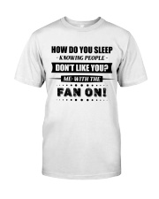 How do you sleep Premium Fit Mens Tee tile