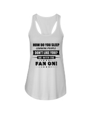 How do you sleep Ladies Flowy Tank tile