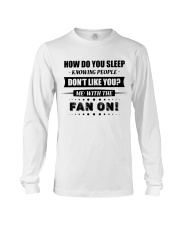 How do you sleep Long Sleeve Tee tile