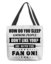 How do you sleep All-Over Tote tile