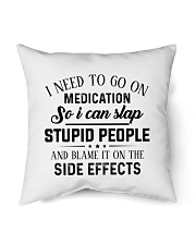 I need to go on medication Indoor Pillow tile