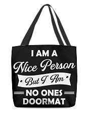 I am a nice person All-Over Tote tile