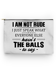 I am not rude Accessory Pouch tile