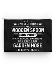 Don't mess with me I am a wooden spoon Accessory Pouch tile
