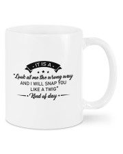 It is a look at me the wrong way Mugs tile