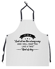 It is a look at me the wrong way Apron tile