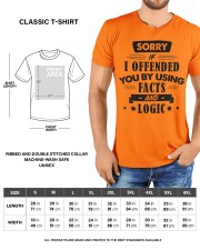 Sorry if I offended you Classic T-Shirt custom-t-shirts-classic-lifestyle-front-198